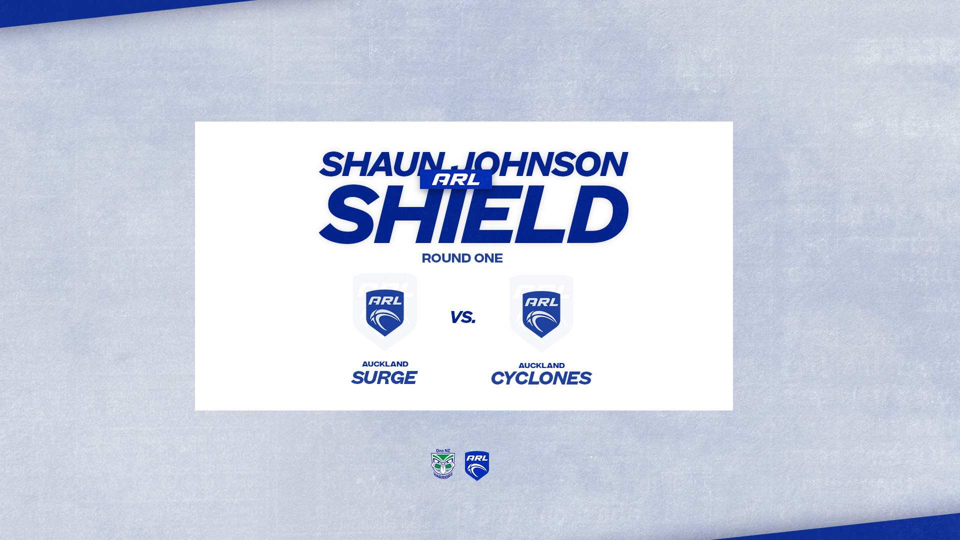 260131-video-ARL Pathways ROUND 1 - Shaun Johnson Shield - Surge v Cyclones Slate Image