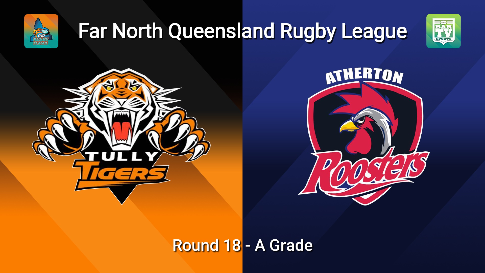 260809-video-FNQ Rugby League Round 18 - Kenfrost Homes A Grade - Tully Tigers  v Atherton Roosters  Slate Image