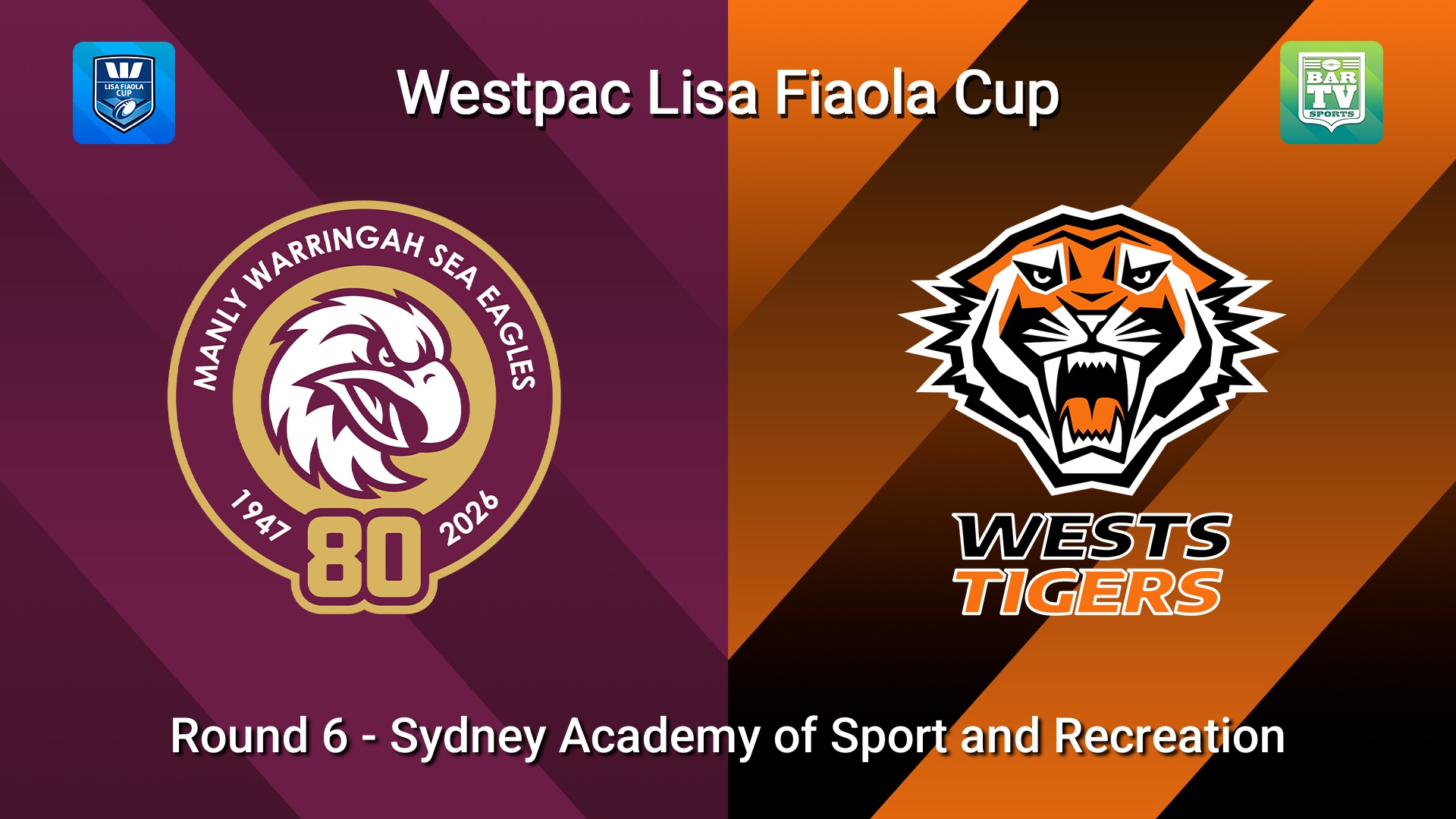 260315-video-Westpac Lisa Fiaola Cup (Metropolitan) Round 6 - Manly Warringah Sea Eagles v Wests Tigers Slate Image
