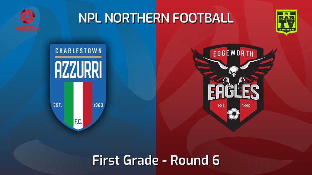 220410-NNSW NPLM Round 6 - Charlestown Azzurri FC v Edgeworth Eagles FC Slate Image