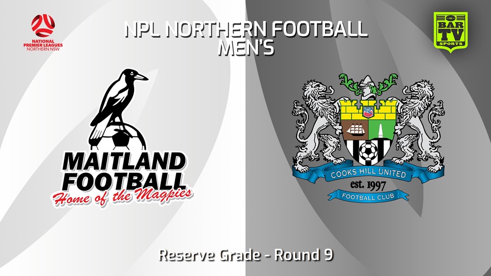 240427-video-NNSW NPLM Res Round 9 - Maitland FC Res v Cooks Hill United FC Res Minigame Slate Image