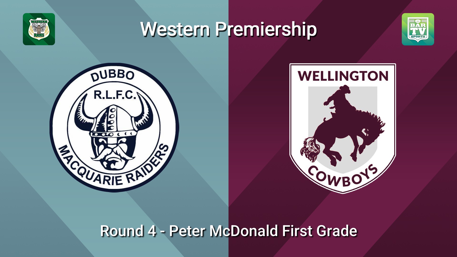 260510-video-Western Premiership Round 4 - Peter McDonald First Grade - Dubbo Macquarie Raiders v Wellington Cowboys Slate Image