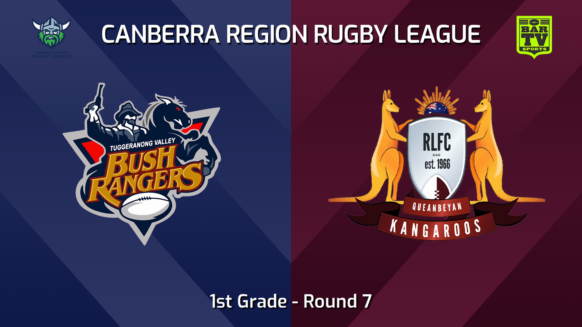 240518-video-Canberra Round 7 - 1st Grade - Tuggeranong Bushrangers v Queanbeyan Kangaroos Slate Image