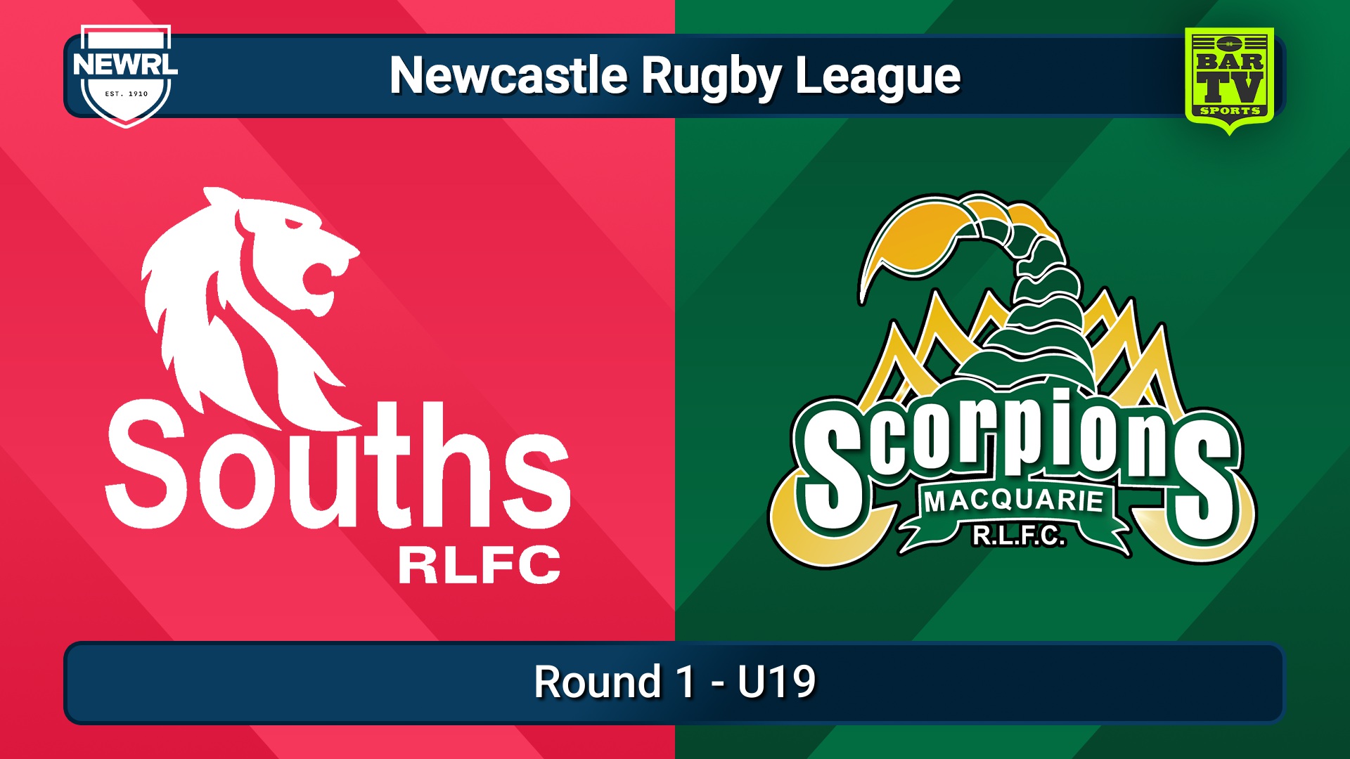 250610-video-Newcastle RL Round 1 - U19 - South Newcastle Lions v Macquarie Scorpions Slate Image