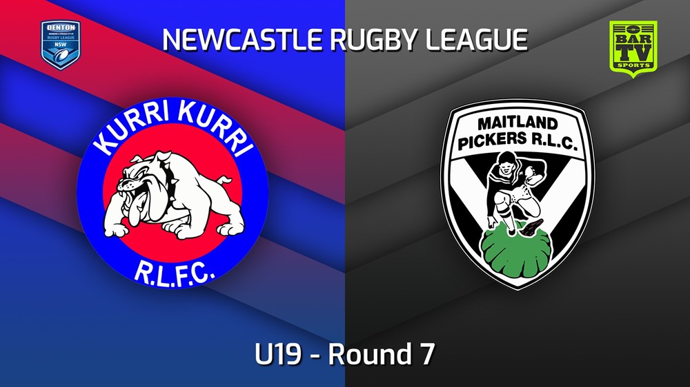 220507-Newcastle Round 7 - U19 - Kurri Kurri Bulldogs v Maitland Pickers Slate Image