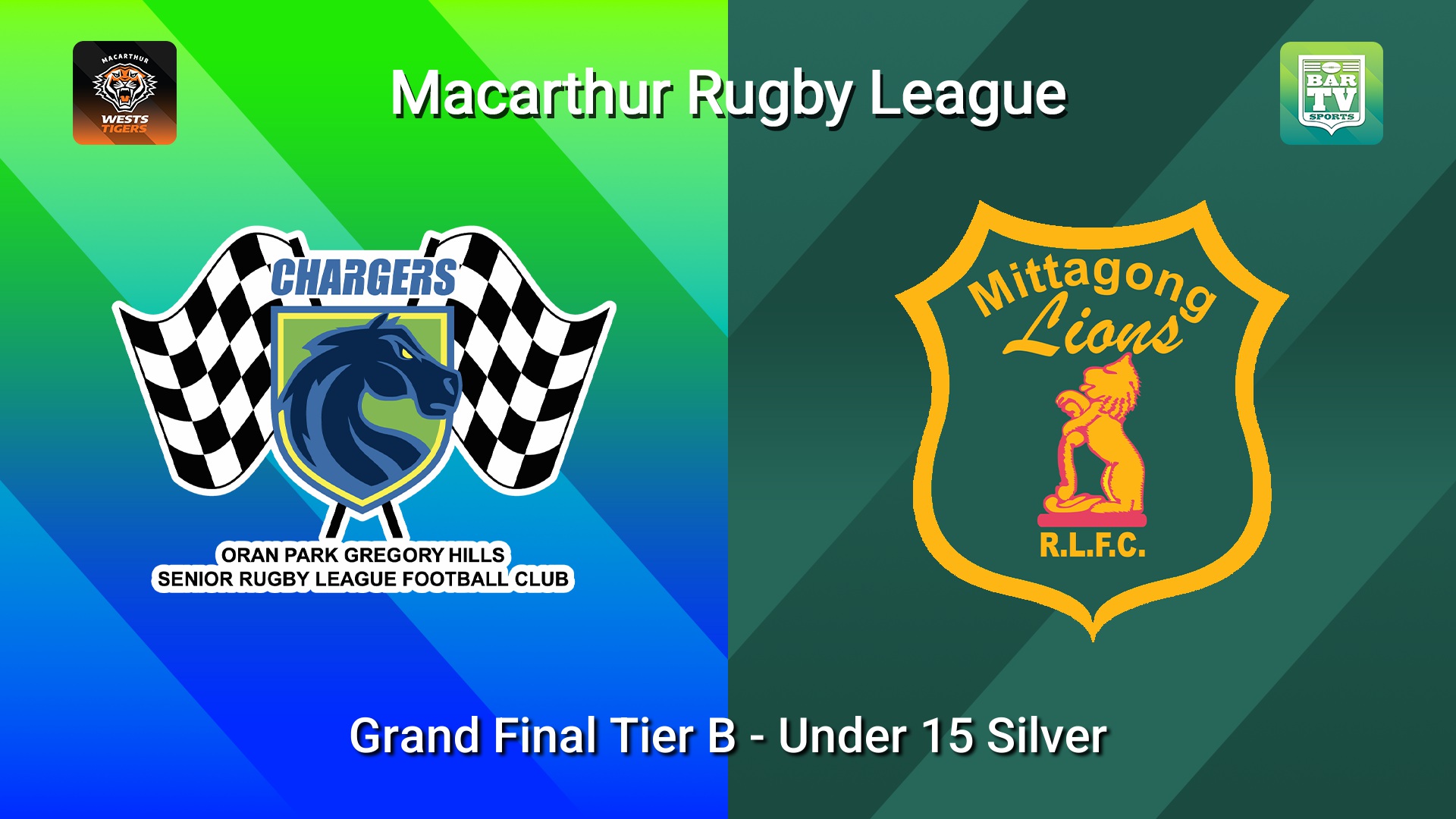 260905-video-Macarthur RL Grand Final Tier B - Under 15 Silver - Oran Park Chargers v Mittagong Lions Slate Image