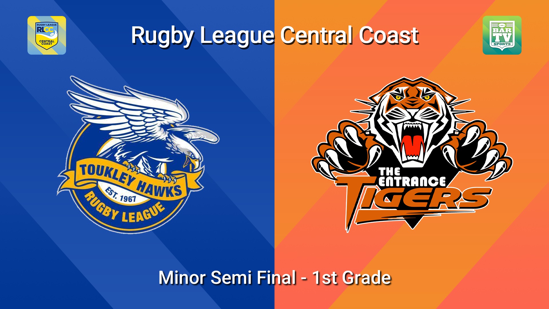 260906-video-RLCC Minor Semi Final - 1st Grade - Toukley Hawks v The Entrance Tigers Slate Image