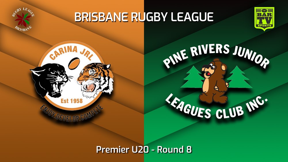 230520-BRL Round 8 - Premier U20 - Carina Juniors v Pine Rivers Bears Minigame Slate Image