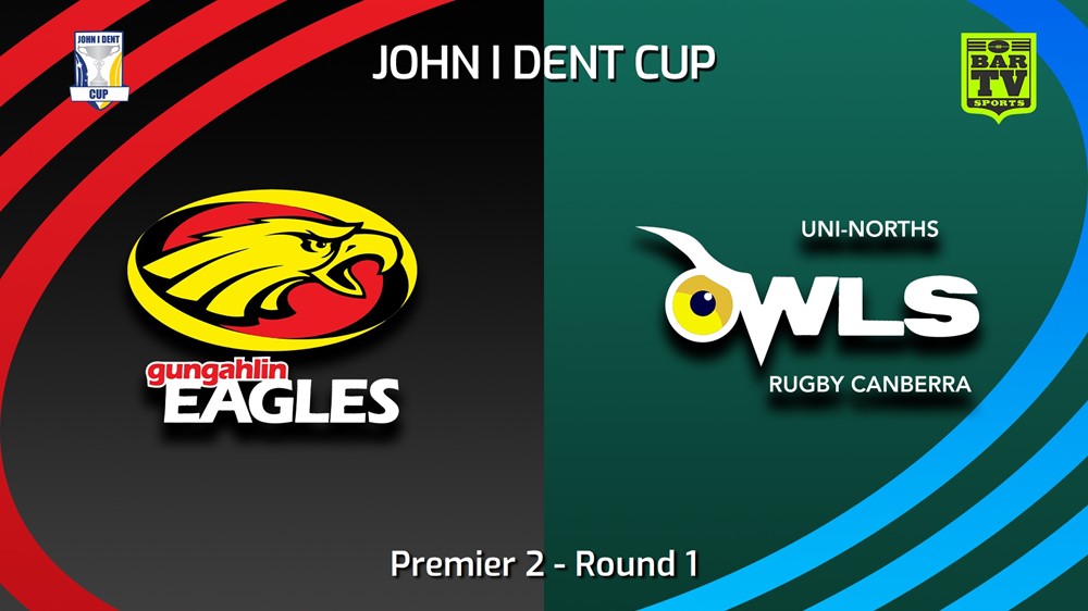230415-John I Dent (ACT) Round 1 - Premier 2 - Gungahlin Eagles v UNI-North Owls Slate Image