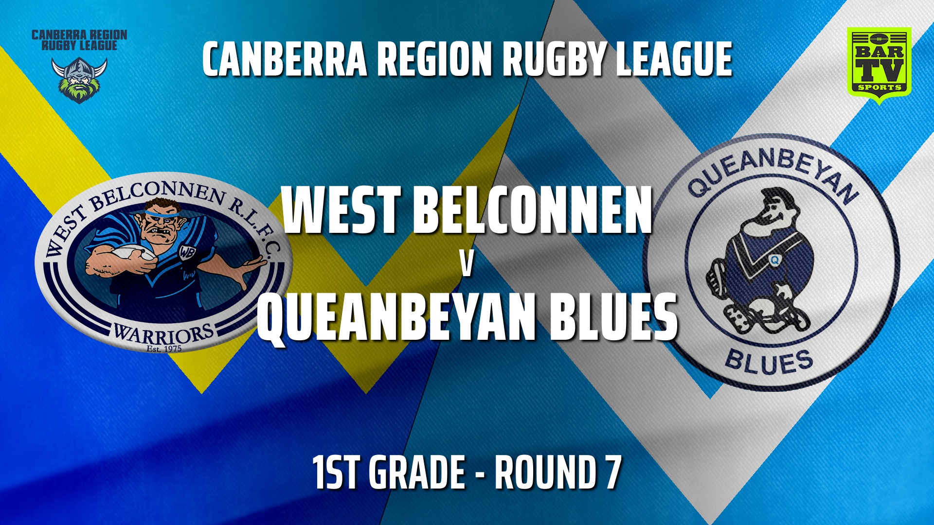 210529-CRRL Round 7 - 1st Grade - West Belconnen Warriors v Queanbeyan Blues Slate Image
