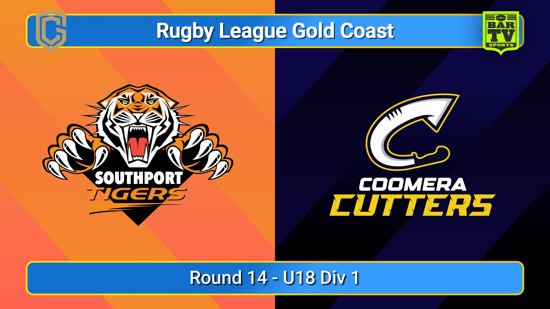 250727-video-Gold Coast Round 14 - U18 Div 1 - Southport Tigers v Coomera Cutters Slate Image