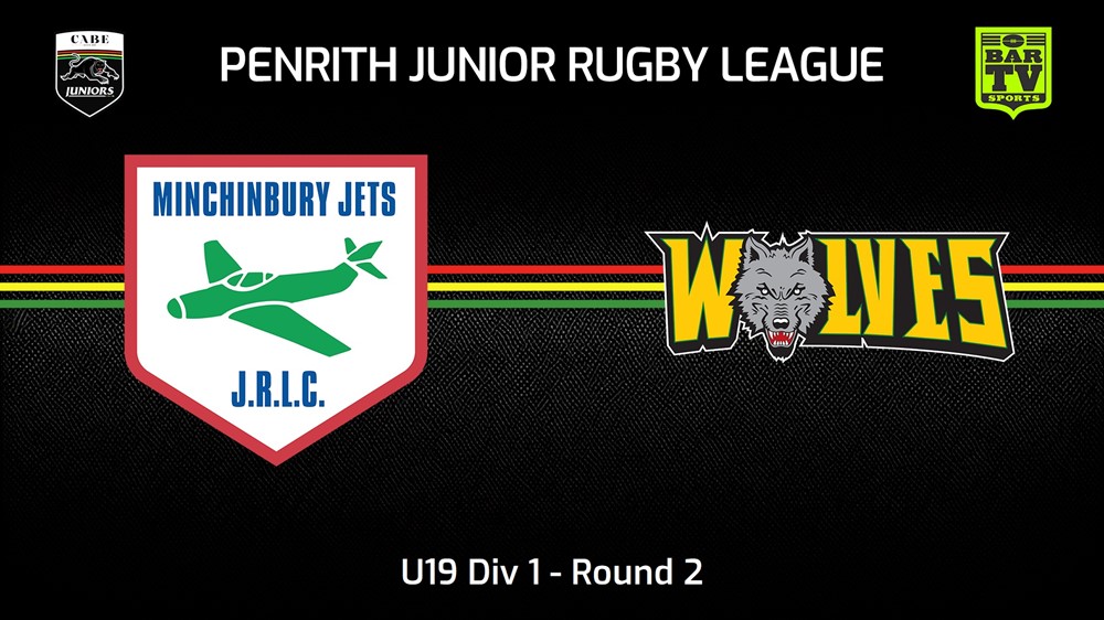 240414-Penrith & District Junior Rugby League Round 2 - U19 Div 1 - Minchinbury v Windsor Wolves Slate Image