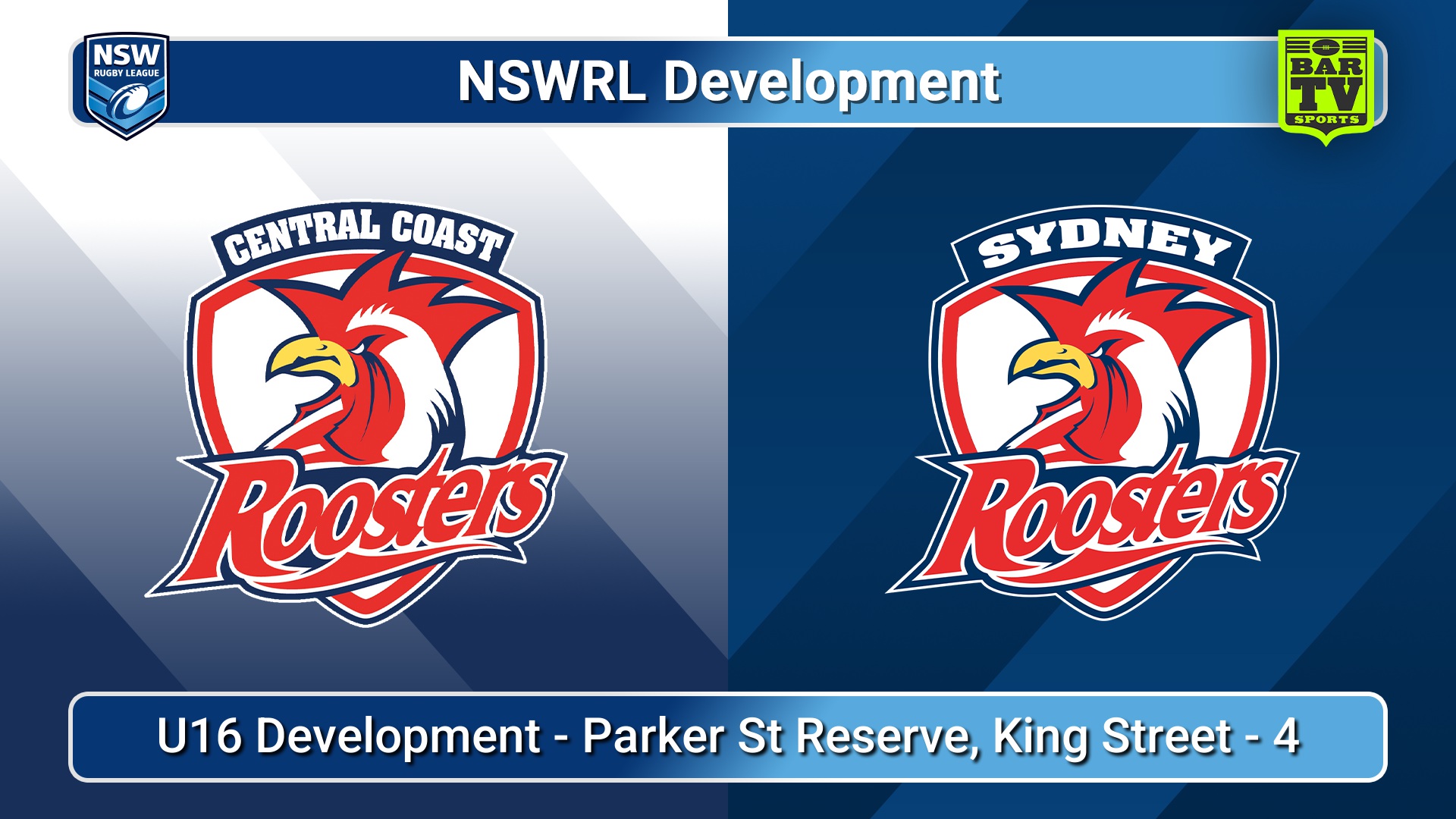 260716-video-NSWRL Development Game 60 - U16 Development - Central Coast Roosters v Sydney Roosters Slate Image