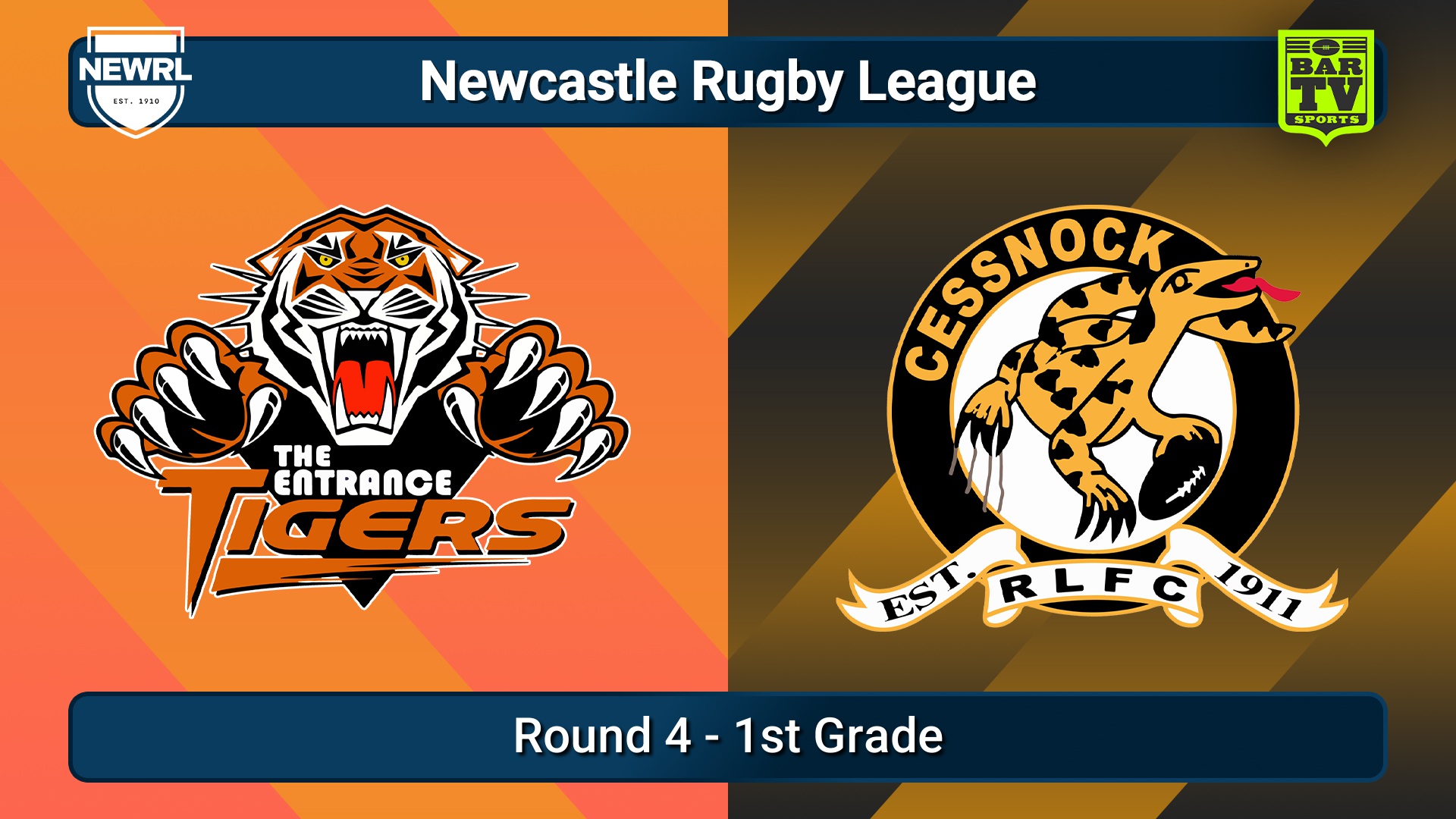 250518-video-Newcastle RL Round 4 - 1st Grade - The Entrance Tigers v Cessnock Goannas Slate Image