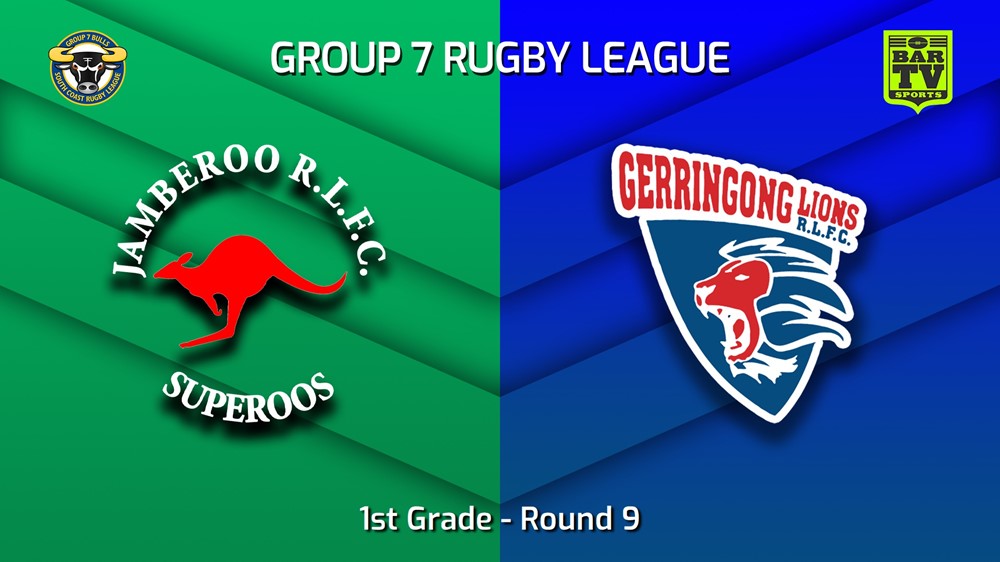 230527-South Coast Round 9 - 1st Grade - Jamberoo Superoos v Gerringong Lions Slate Image