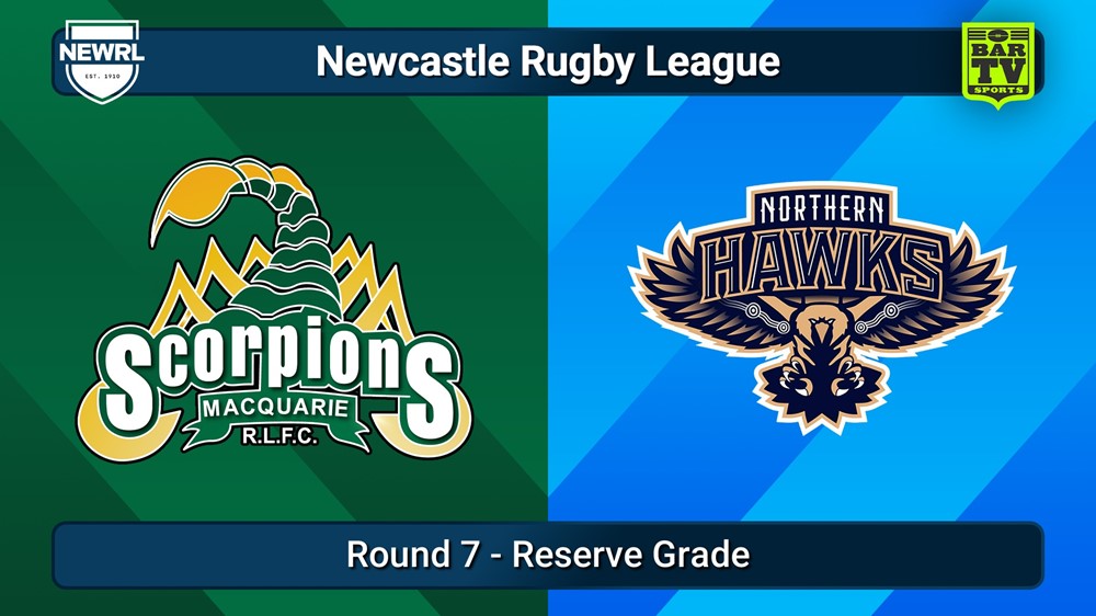 250531-video-Newcastle RL Round 7 - Reserve Grade - Macquarie Scorpions v Northern Slate Image