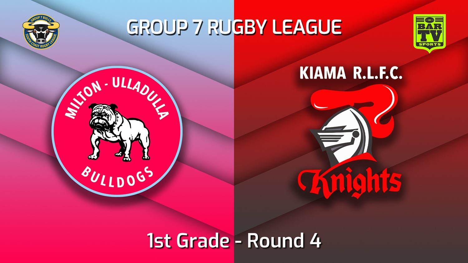 220507-South Coast Round 4 - 1st Grade - Milton-Ulladulla Bulldogs v Kiama Knights Slate Image