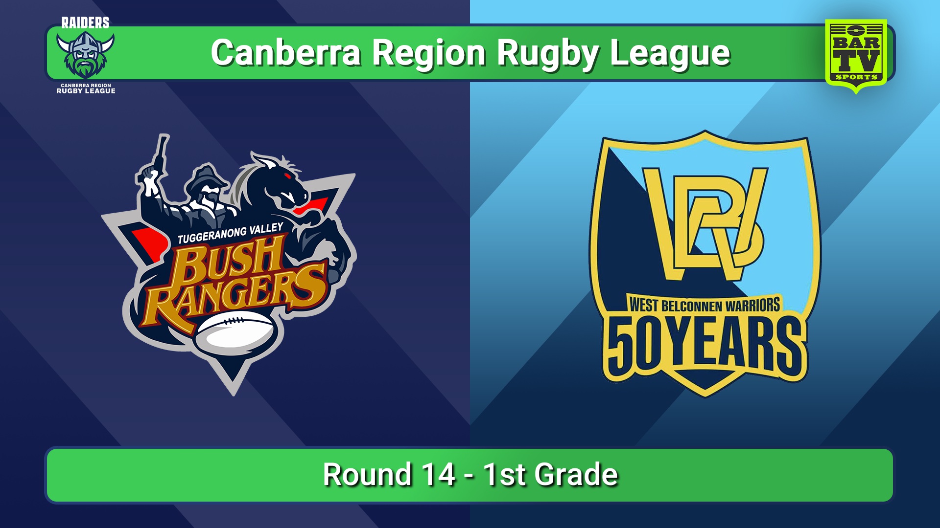 250719-video-Canberra Round 14 - 1st Grade - Tuggeranong Bushrangers v West Belconnen Warriors Slate Image