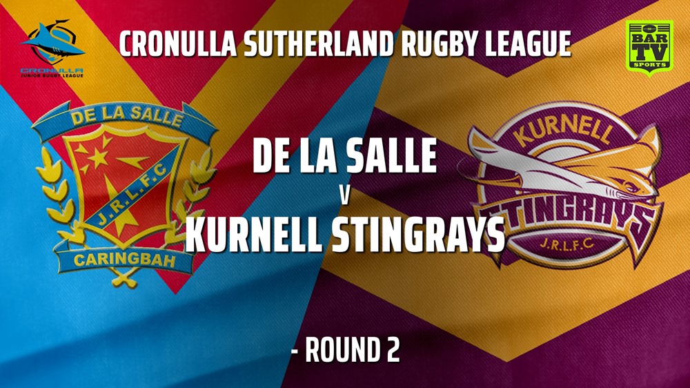 210509-Cronulla JRL - Blues Tag Under 12 Round 2 - De La Salle v Kurnell Stingrays Slate Image