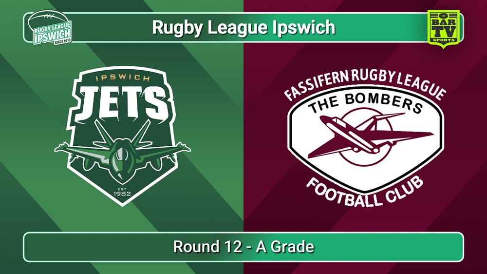 250803-video-Rugby League Ipswich Round 12 - A Grade - Ipswich Jets v Fassifern Bombers Slate Image