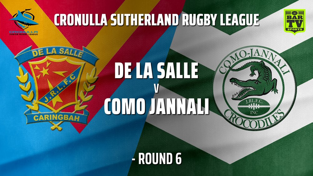 210605-Cronulla JRL - Under 11 Gold Round 6 - De La Salle v Como Jannali Crocodiles Slate Image