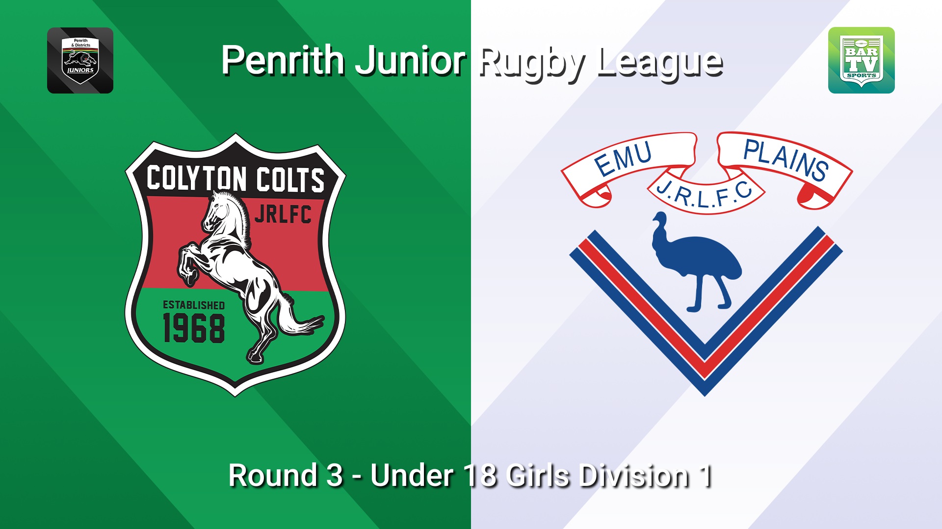 260509-video-Penrith & District Junior Rugby League Round 3 - Under 18 Girls Division 1 - Colyton v Emu Plains Slate Image