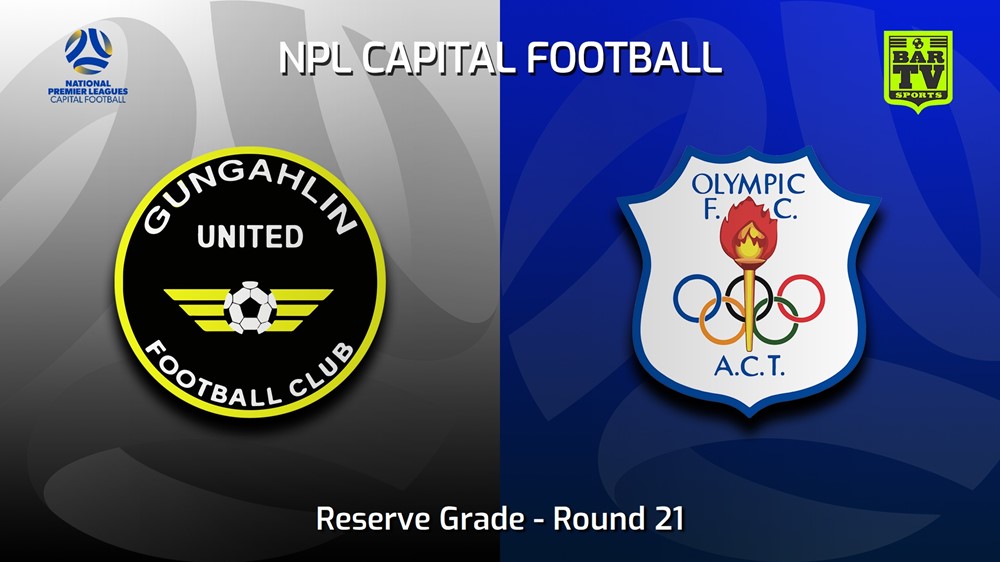 230903-NPL Women - Reserve Grade - Capital Football Round 21 - Gungahlin United FC (women) v Canberra Olympic FC (women) Slate Image