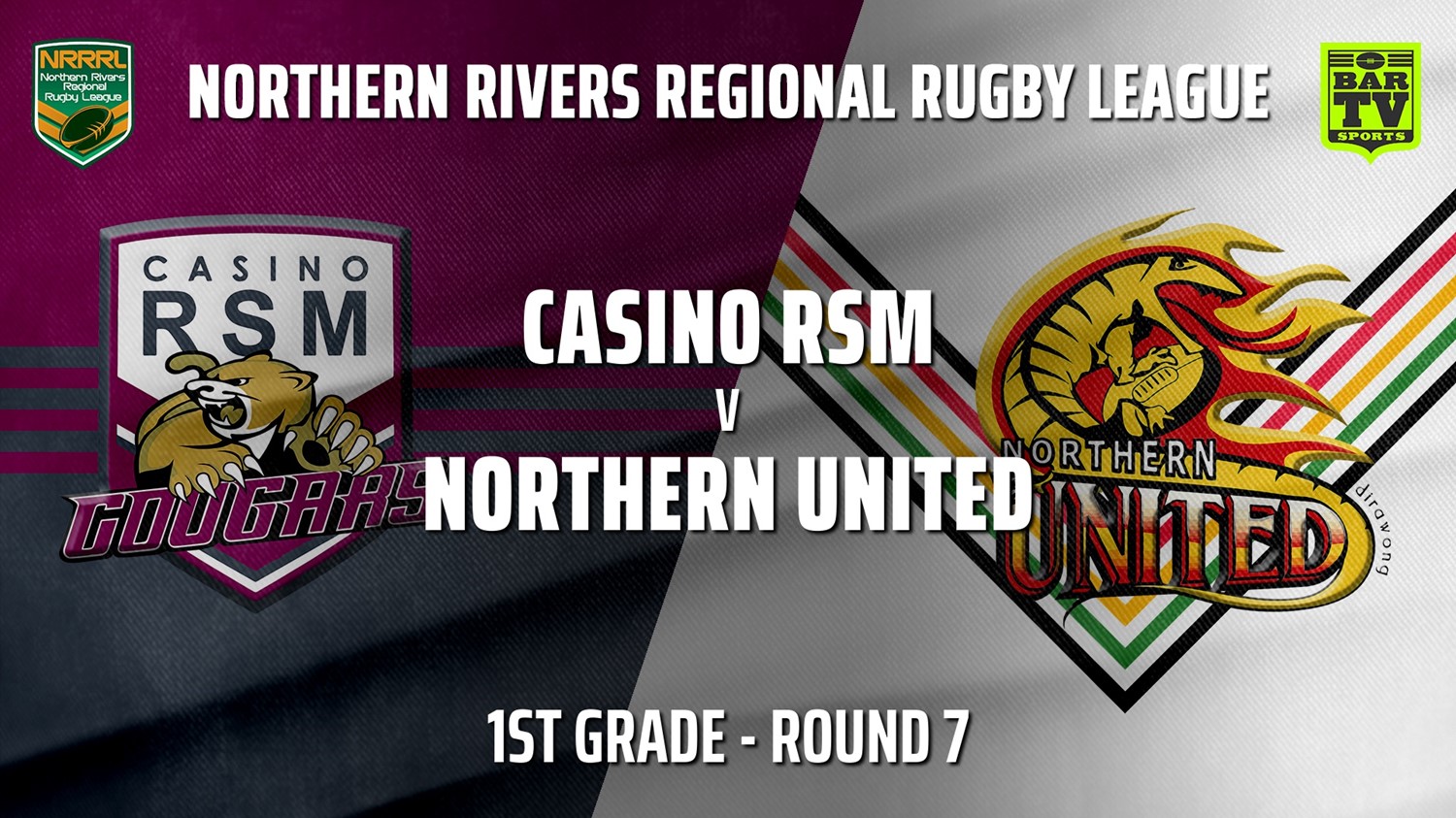 210620-Northern Rivers Round 7 - 1st Grade - Casino RSM Cougars v Northern United Slate Image