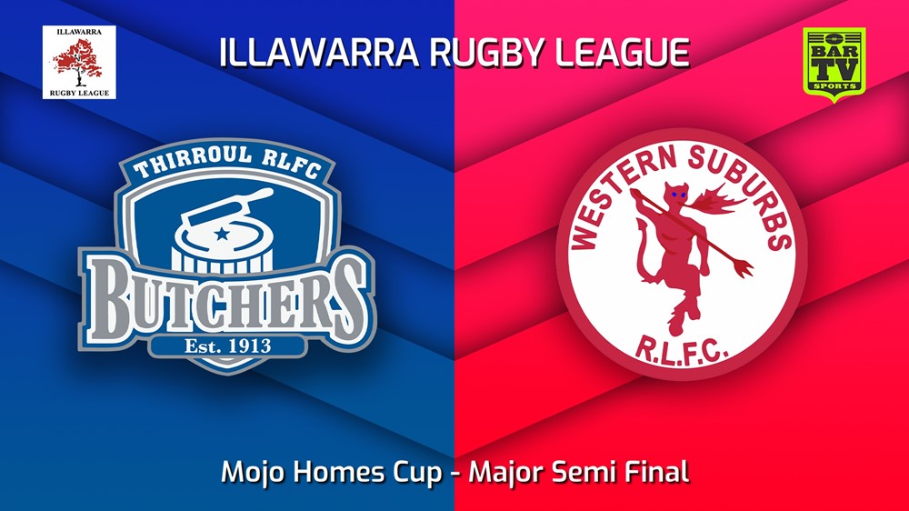 220820-Illawarra Major Semi Final - Mojo Homes Cup - Thirroul Butchers v Western Suburbs Devils Slate Image