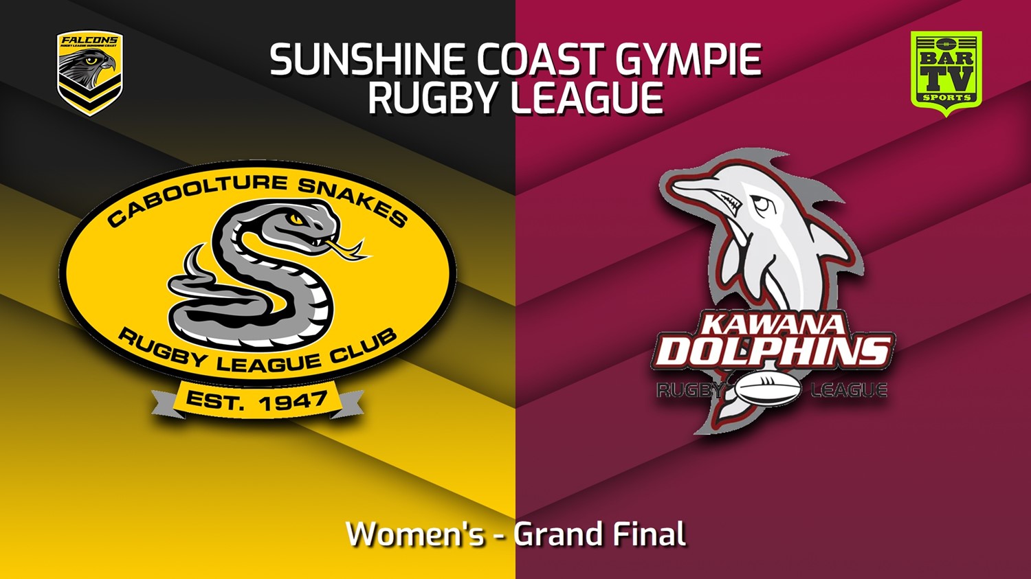 230909-Sunshine Coast RL Grand Final - Women's - Caboolture Snakes v Kawana Dolphins Slate Image
