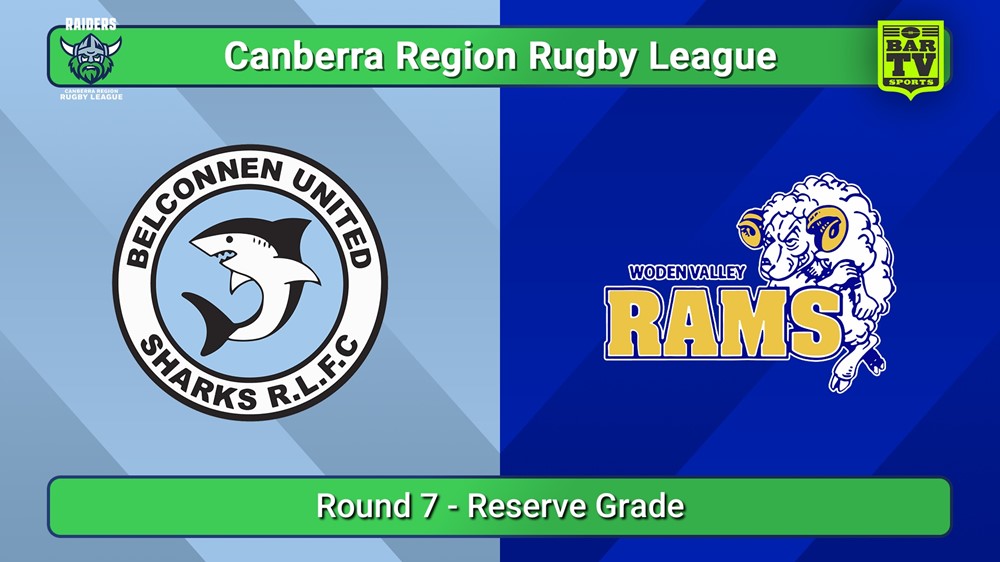 250823-video-Canberra Round 7 - Reserve Grade - Belconnen United Sharks v Woden Valley Rams Slate Image