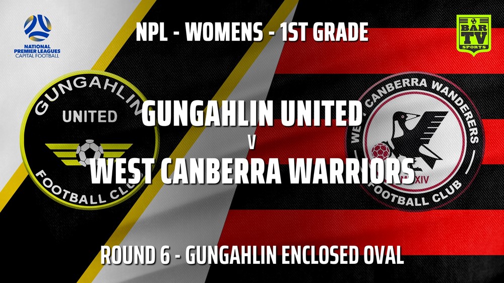 210516-NPLW - Capital Round 6 - Gungahlin United FC (women) v West Canberra Warriors FC (women) Slate Image