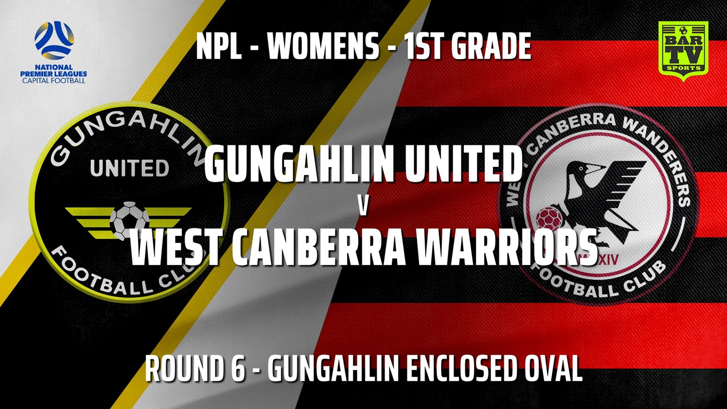 210516-NPLW - Capital Round 6 - Gungahlin United FC (women) v West Canberra Warriors FC (women) Minigame Slate Image