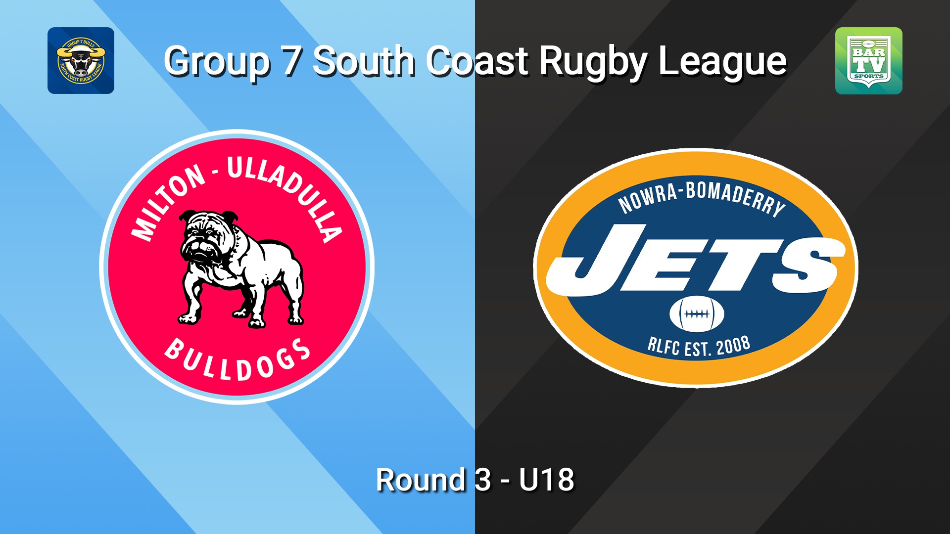 260502-video-South Coast Round 3 - U18 - Milton-Ulladulla Bulldogs v Nowra-Bomaderry  Slate Image