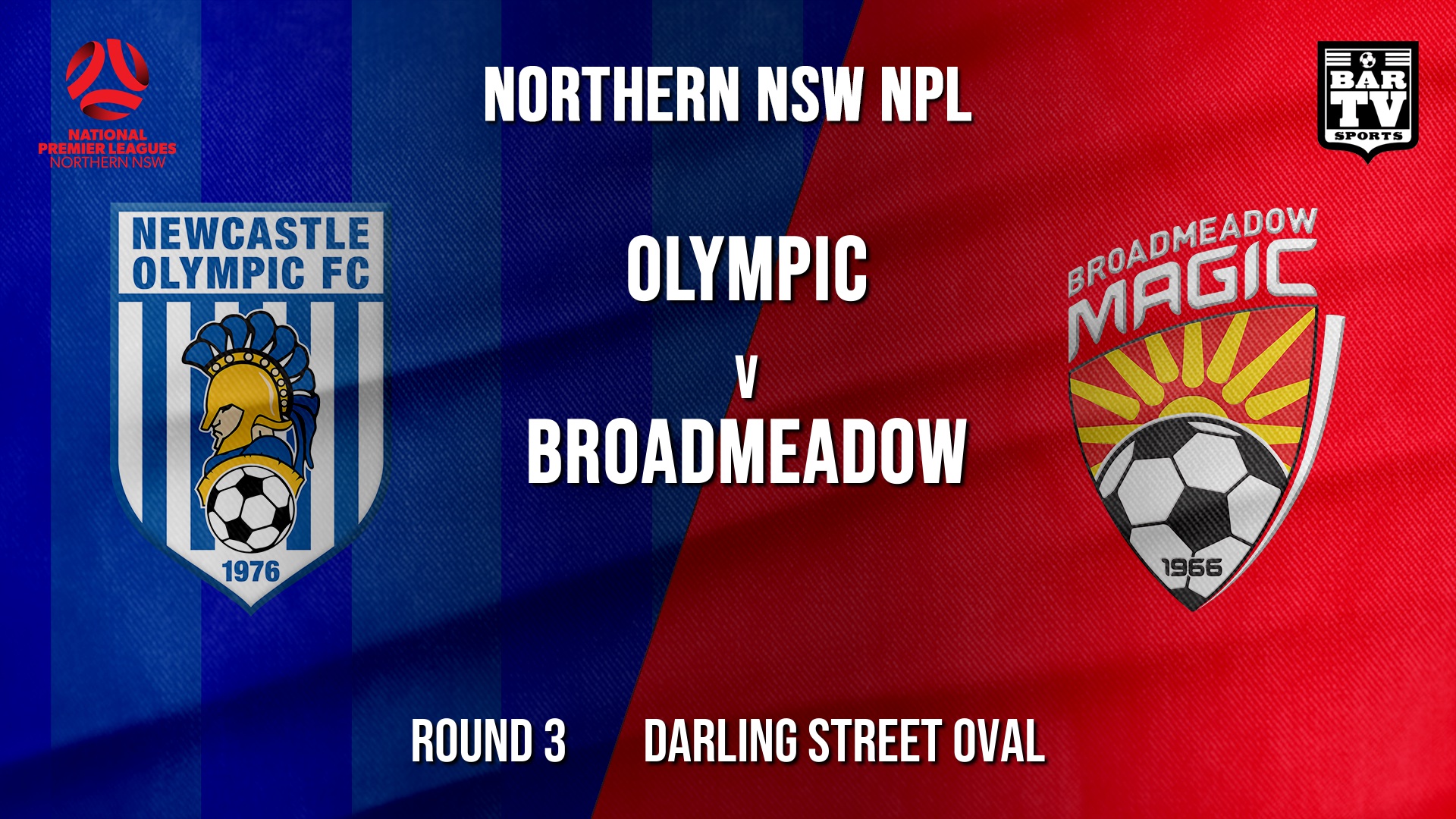NPL - NNSW Round 3 - Newcastle Olympic v Broadmeadow Magic Slate Image