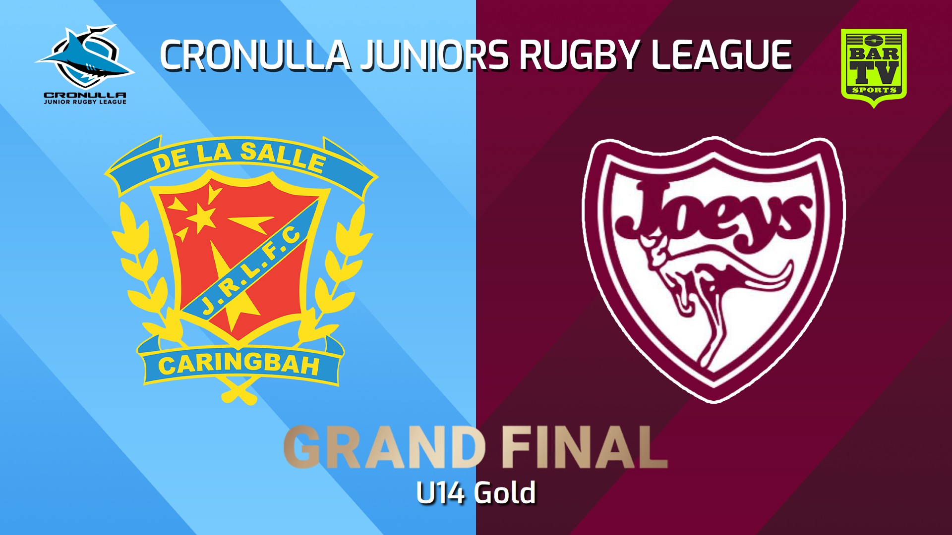 240831-video-Cronulla Juniors Grand Final - U14 Gold - De La Salle v St Josephs Slate Image