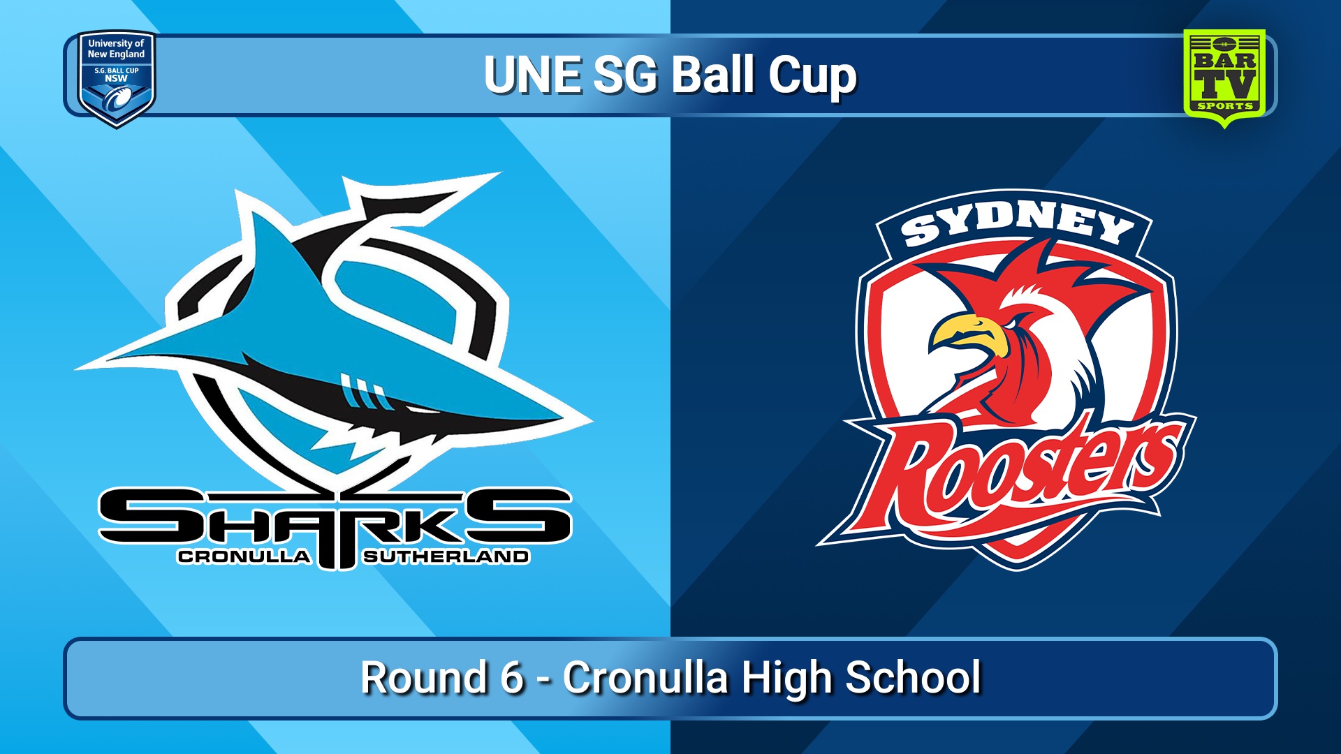 250308-video-UNE SG Ball Cup Round 6 - Cronulla-Sutherland Sharks v Sydney Roosters Slate Image