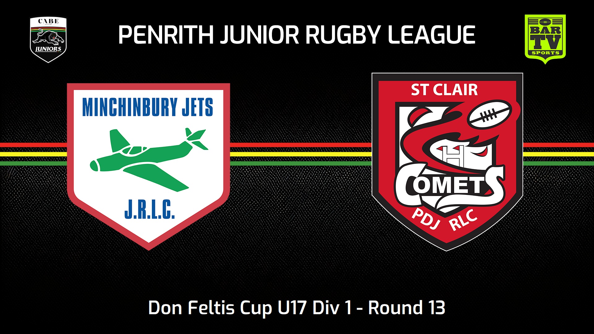 240719-video-Penrith & District Junior Rugby League Round 13 - Don Feltis Cup U17 Div 1 - Minchinbury v St Clair Slate Image