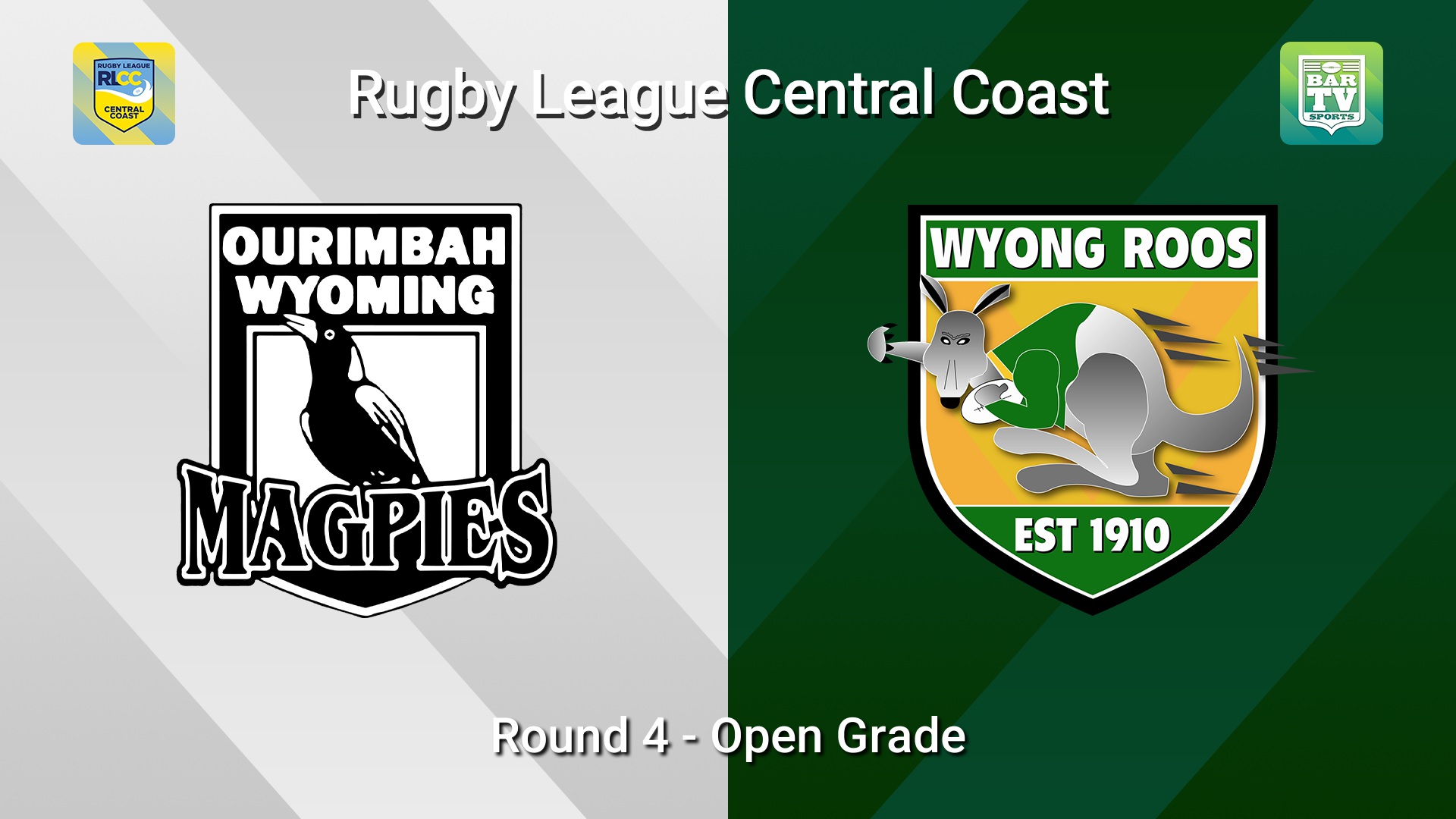 260503-video-RLCC Round 4 - Open Grade - Ourimbah Wyoming Magpies v Wyong Roos Slate Image