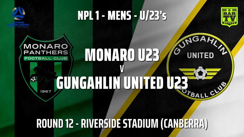 210703-Capital NPL U23 Round 12 - Monaro Panthers U23 v Gungahlin United U23 Slate Image