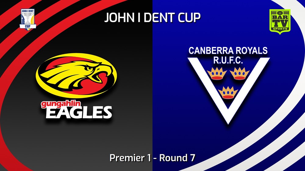 230527-John I Dent (ACT) Round 7 - Premier 1 - Gungahlin Eagles v Canberra Royals Slate Image