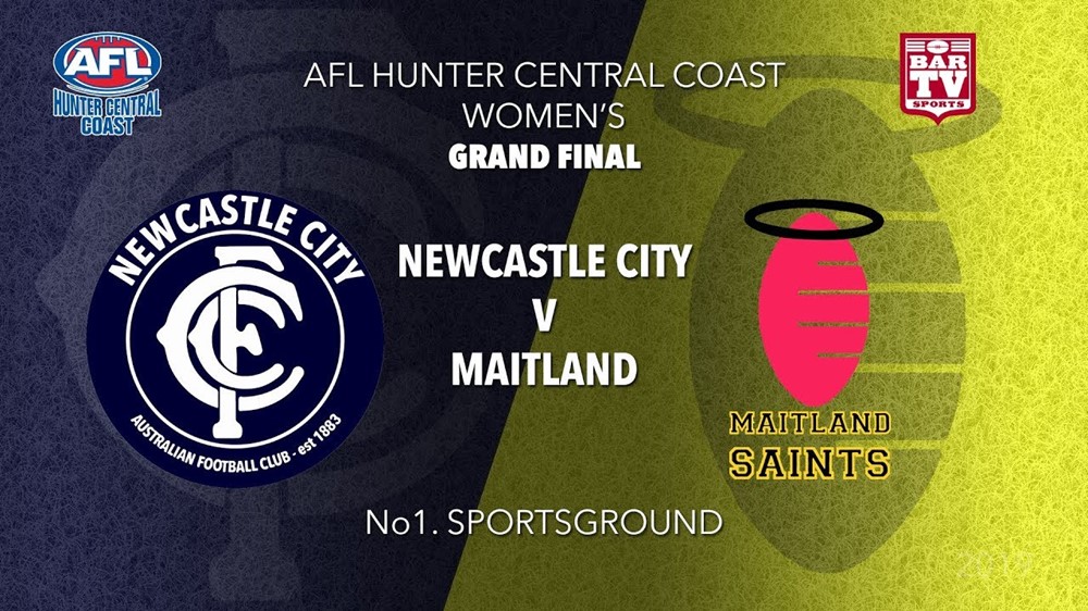 AFL HCC Grand Final - Womens - Newcastle City  v Maitland Saints Slate Image