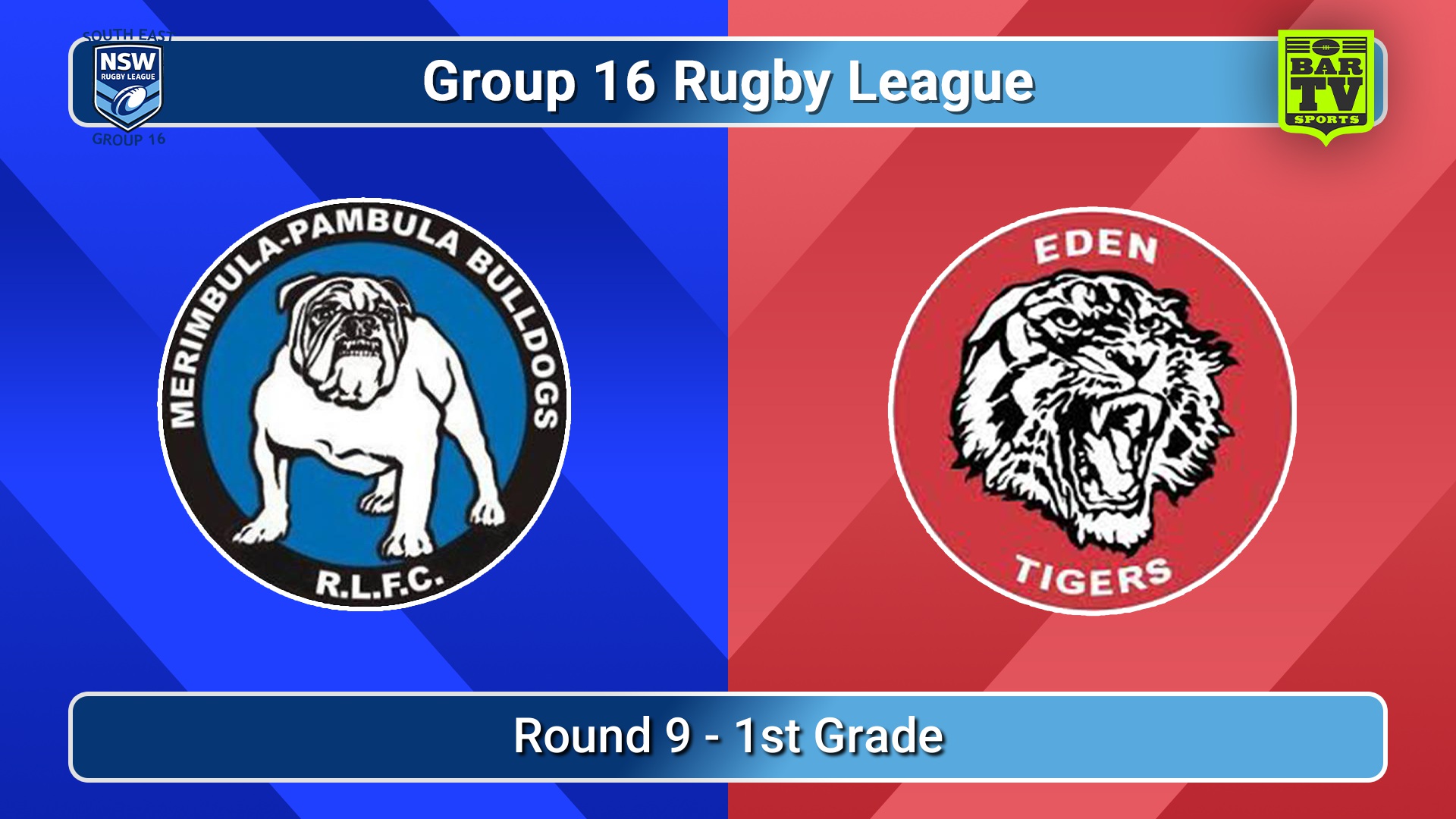 260627-video-Group 16 Rugby League  Round 9 - 1st Grade - Merimbula-Pambula Bulldogs v Eden Tigers Slate Image