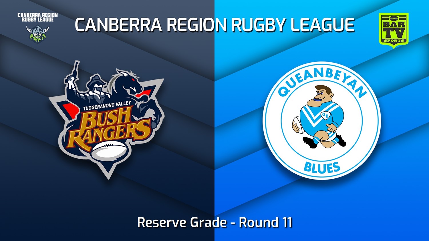 220702-Canberra Round 11 - Reserve Grade - Tuggeranong Bushrangers v Queanbeyan Blues Slate Image