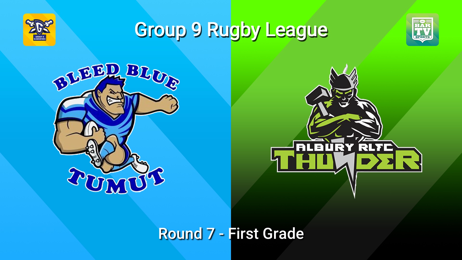260614-video-Group 9 RL Round 7 - First Grade - Tumut Blues v Albury Thunder Slate Image