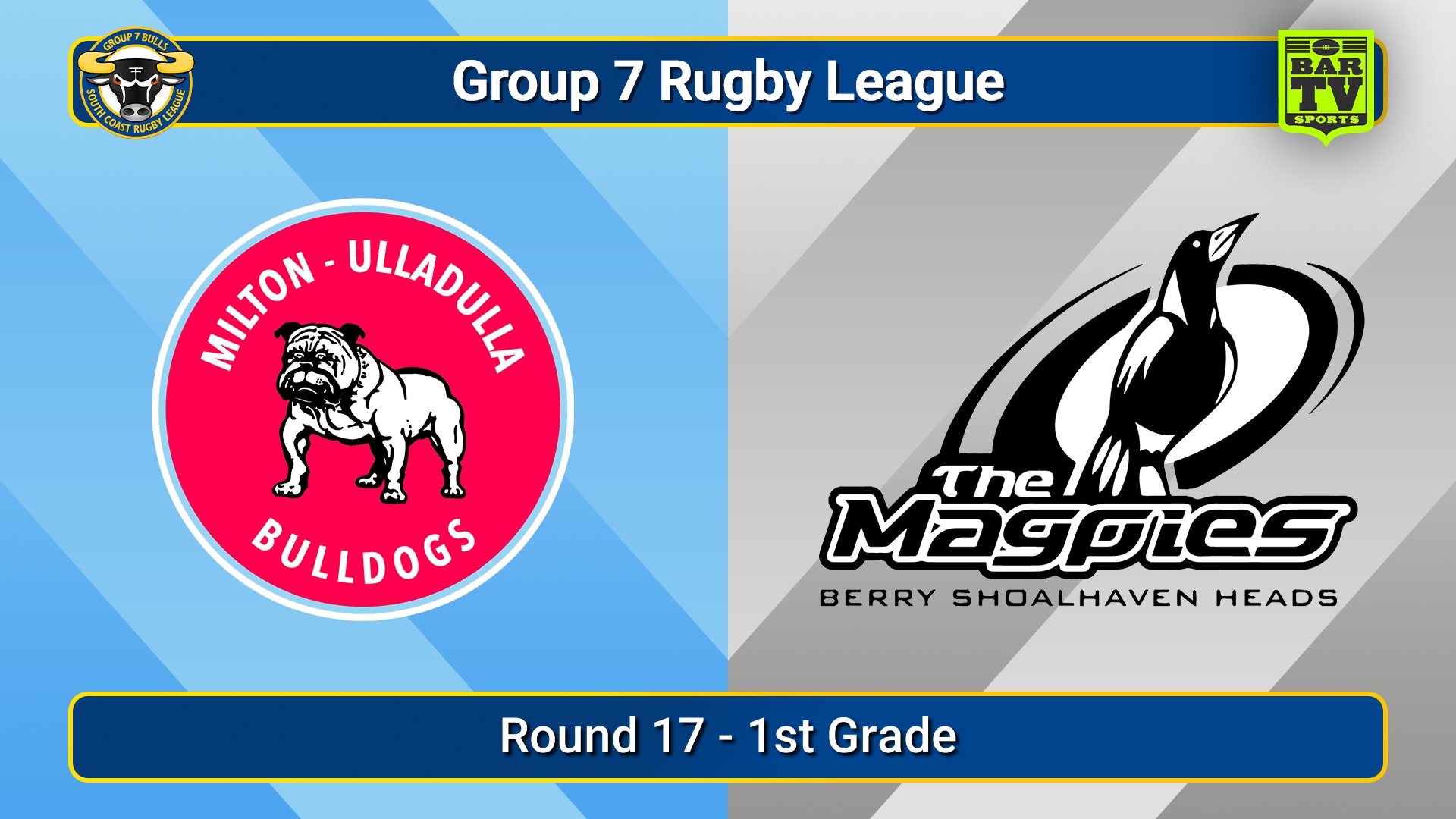 250823-video-South Coast Round 17 - 1st Grade - Milton-Ulladulla Bulldogs v Berry-Shoalhaven Heads Minigame Slate Image