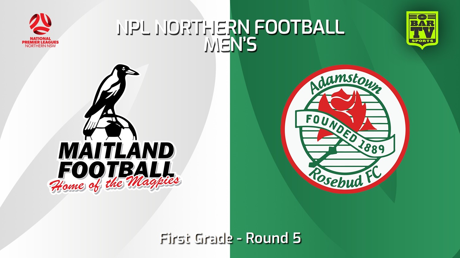 240323-NNSW NPLM Round 5 - Maitland FC v Adamstown Rosebud FC Minigame Slate Image