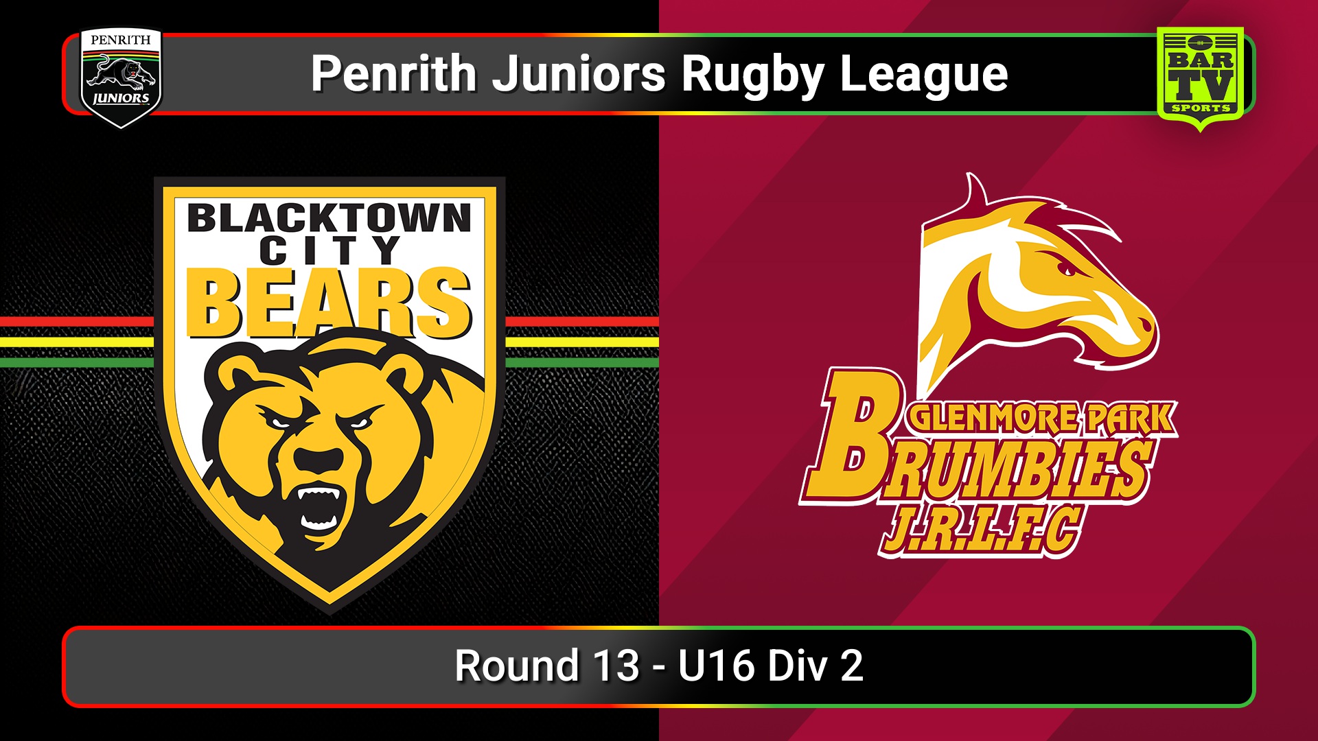 250726-video-Penrith & District Junior Rugby League Round 13 - U16 Div 2 - Blacktown City v Glenmore Park Minigame Slate Image