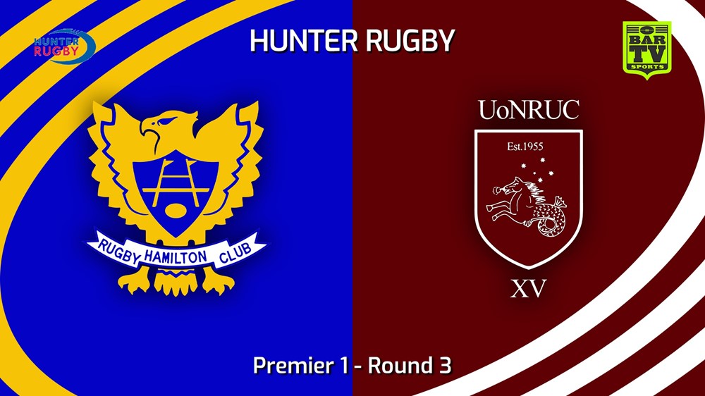 240427-video-Hunter Rugby Round 3 - Premier 1 - Hamilton Hawks v University Of Newcastle Slate Image
