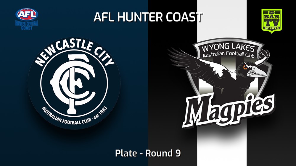 230603-AFL Hunter Central Coast Round 9 - Plate - Newcastle City  v Wyong Lakes Magpies Slate Image